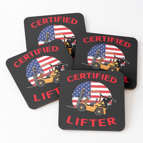 Item preview, American Forklift Ninja Certified Forklift Lifter GR designed and sold by TeamsterLife.
