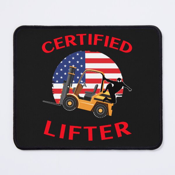 Item preview, American Forklift Ninja Certified Forklift Lifter GR designed and sold by TeamsterLife.