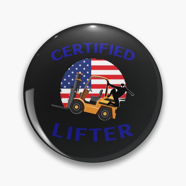 Item preview, American Forklift Ninja Certified Forklift Lifter GB designed and sold by TeamsterLife.