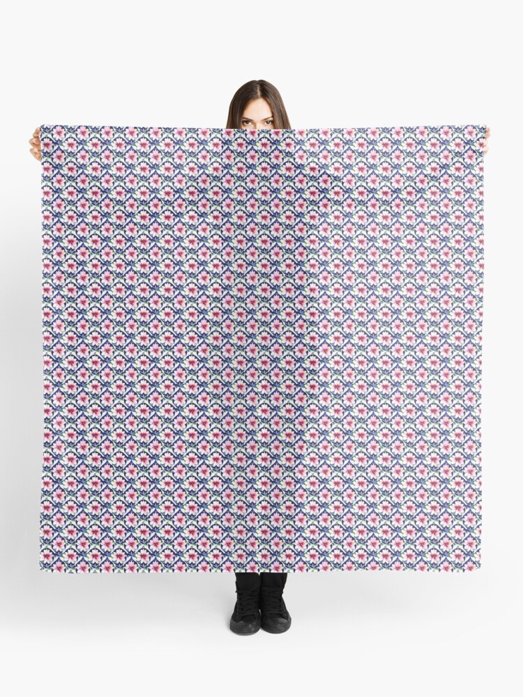 Thumbnail 1 of 3, Scarf, Watercolor Floral Collection designed and sold by Patterns For Products.