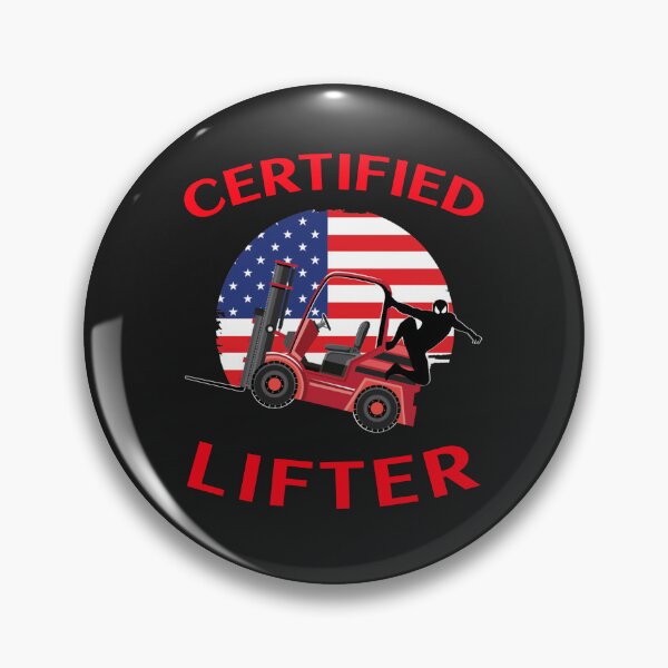 Artikelvorschau, American Forklift Ninja Certified Forklift Lifter RR entworfen und verkauft von TeamsterLife.