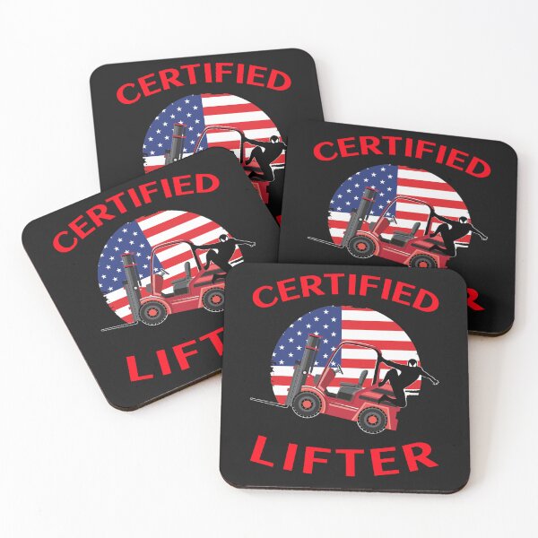 Item preview, American Forklift Ninja Certified Forklift Lifter RR designed and sold by TeamsterLife.