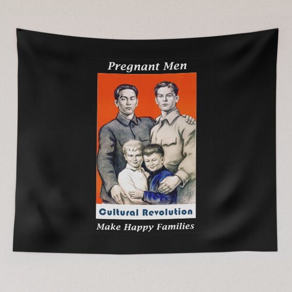 Item preview, Pregnant Men Make Happy Families designed and sold by Sanctum Icons.