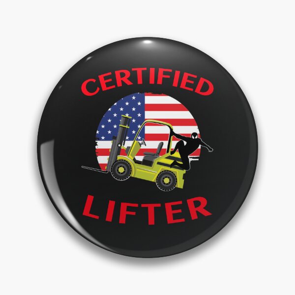 Item preview, American Forklift Ninja Certified Forklift Lifter YR designed and sold by TeamsterLife.