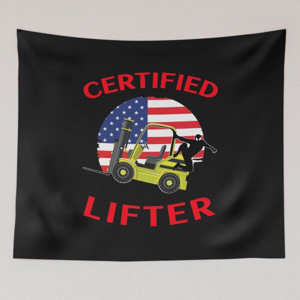Item preview, American Forklift Ninja Certified Forklift Lifter YR designed and sold by TeamsterLife.