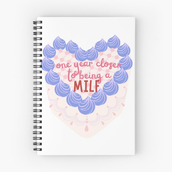 Item preview, "One year closer to being a MILF" Birthday Cake designed and sold by Gallery704.