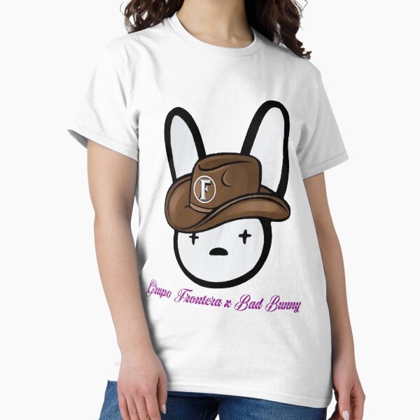 Vista previa del artículo con la obra «Grupo Frontera x Bad Bunny», diseñado y vendido por jmspeedy661.