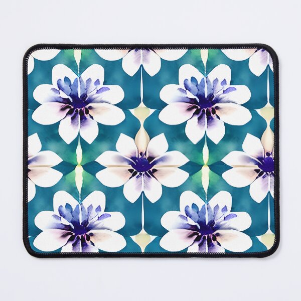 Item preview, Watercolor Flowers designed and sold by Patterns For Products.
