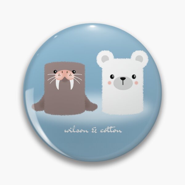 Item preview, Cute Walrus and Polar Bear friends. designed and sold by B-143.