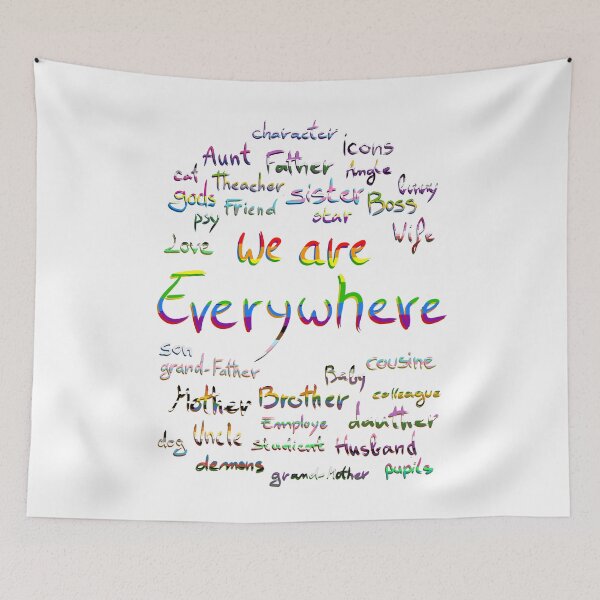 Item preview, We Are Everywere designed and sold by SV-Merch.