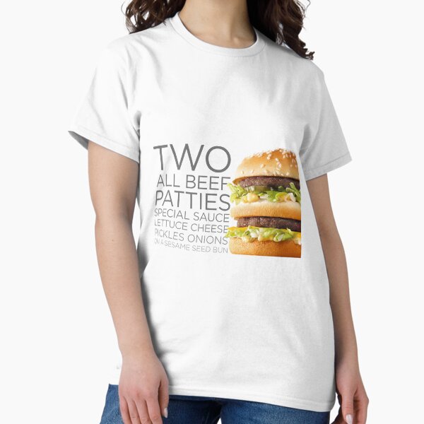 Item preview, BIG MAC - Two All Beef Patties Special Sauce Lettuce Cheese Pickles Onions on a Sesame Seed Bun  designed and sold by Mellymade Design.
