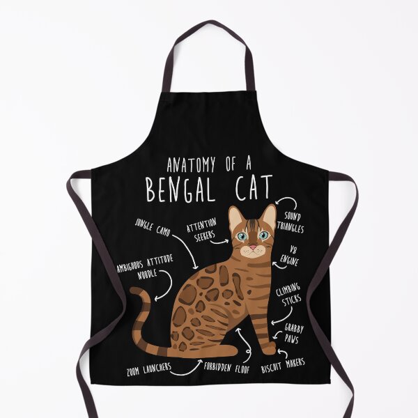 Item preview, Bengal Cat Anatomy designed and sold by Clara Hollins.