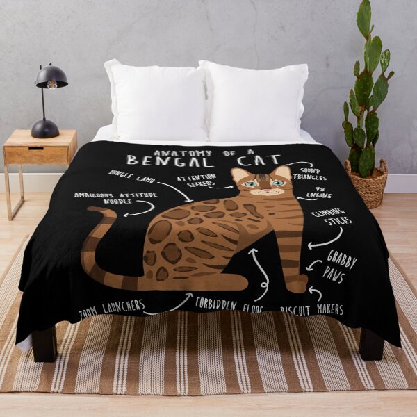 Item preview, Bengal Cat Anatomy designed and sold by Clara Hollins.