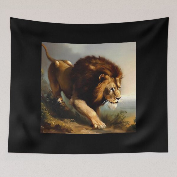 Item preview, Lion (13) Wild Cat  designed and sold by CrankyOldDude.