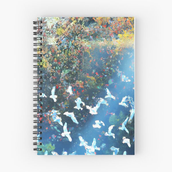 Item preview, Flower View With Birds Aesthetic designed and sold by daydreamhour.