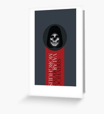 Die and Serve Memento Mori Greeting Card