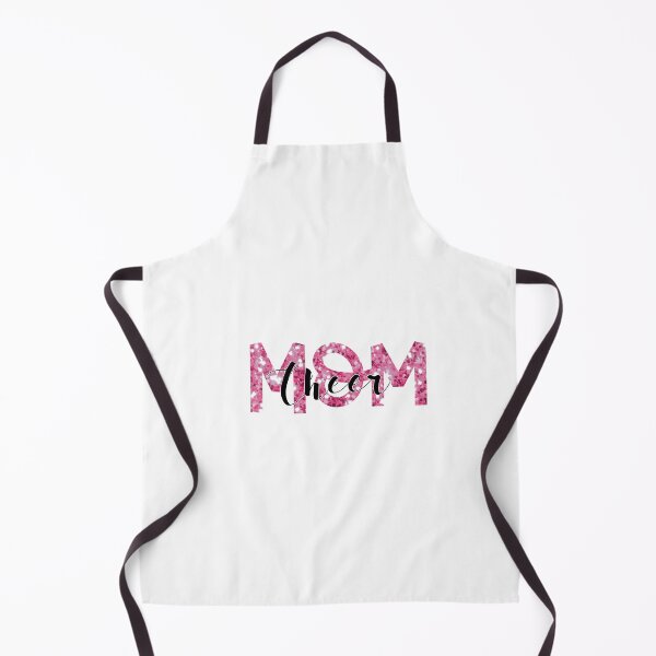 Item preview, "Cheer Mom" Pink Simulated Glitter Design designed and sold by SidderBug Designs.