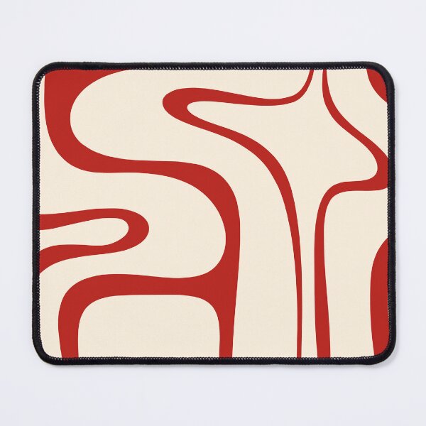 Item preview, Copacetic Retro Abstract Pattern Red and Cream designed and sold by kierkegaard.