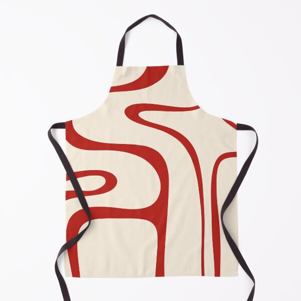 Item preview, Copacetic Retro Abstract Pattern Red and Cream designed and sold by kierkegaard.