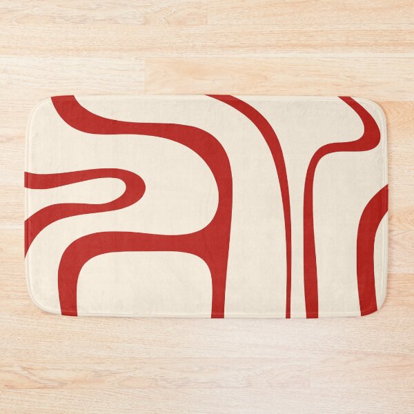 Item preview, Copacetic Retro Abstract Pattern Red and Cream designed and sold by kierkegaard.