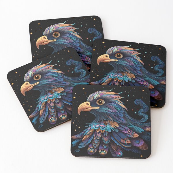 Item preview, Bold and Vibrant: The Abstract Eagle Collection for Apparel and Homeware designed and sold by ThePurpleMelon.