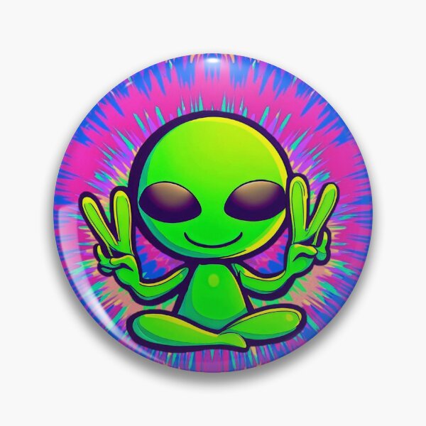 Item preview, Psychedelic Alien designed and sold by Jessay.