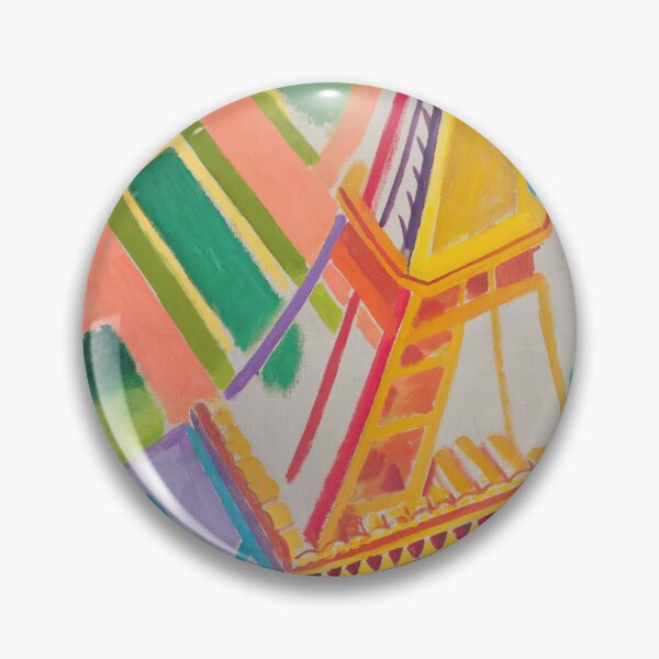 Artikelvorschau, Eiffelturm Robert Delaunay Abstrakte bunte Malerei entworfen und verkauft von VintageArchive.