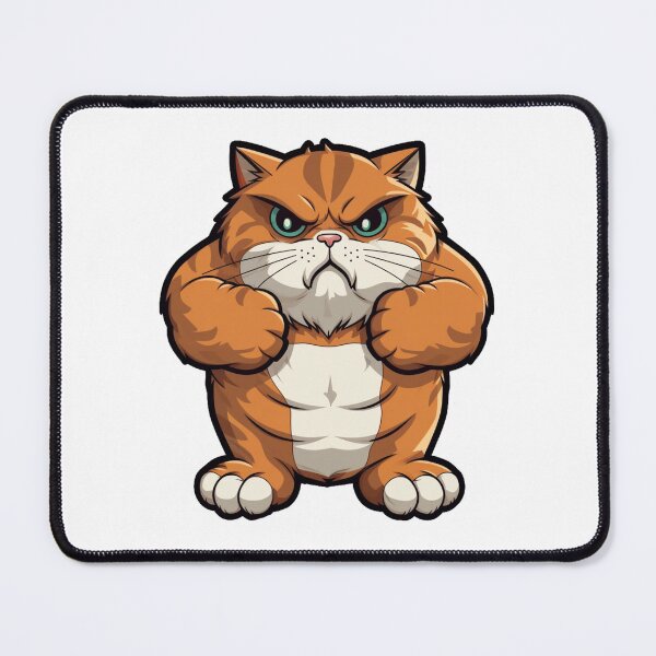 Item preview, Buff orange Cat MIAW designed and sold by Bjammer.