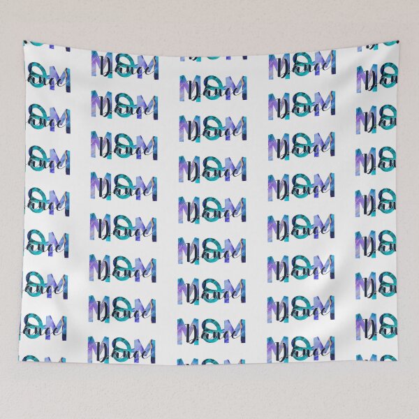 Item preview, "Dance Mom" Marbled Blues Design designed and sold by SidderBug Designs.
