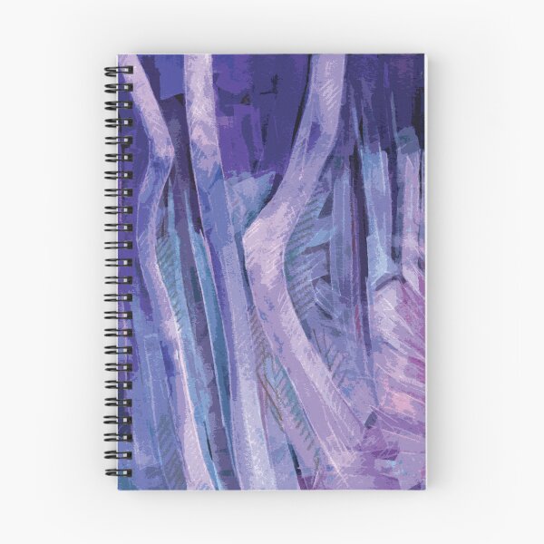 Item preview, Deep Night Ghost Forest designed and sold by Alexandria Levin.