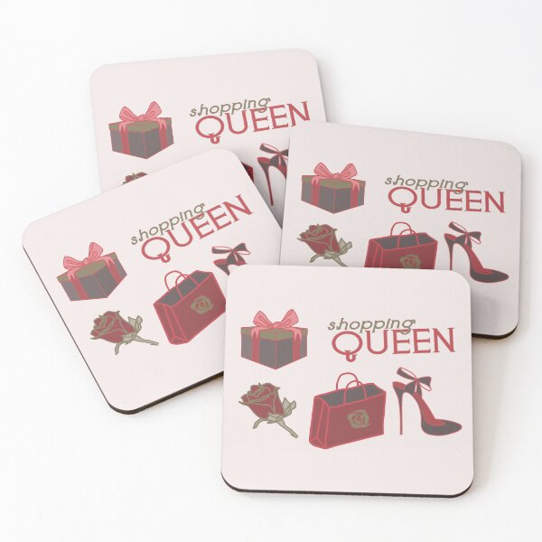 Item preview, Shopping Queen Pink Pattern designed and sold by ViewerEqualsPhoton.