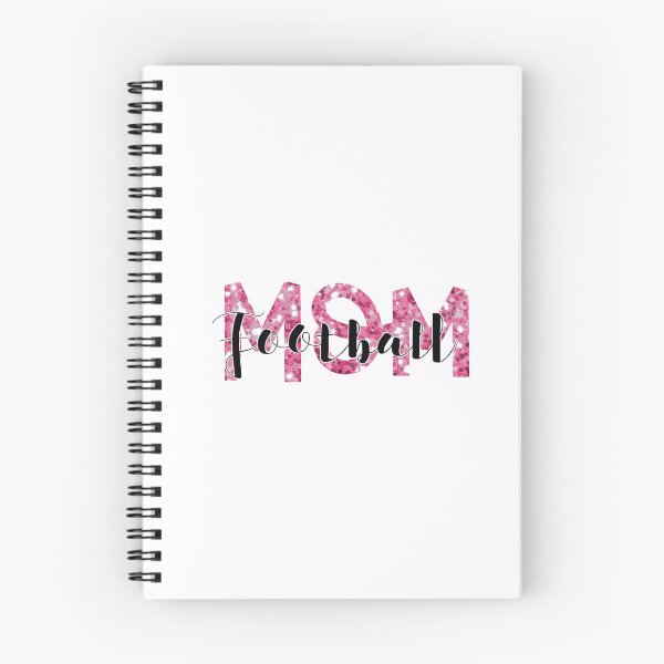 Item preview, "Football Mom" Pink Simulated Glitter Design designed and sold by SidderBug Designs.