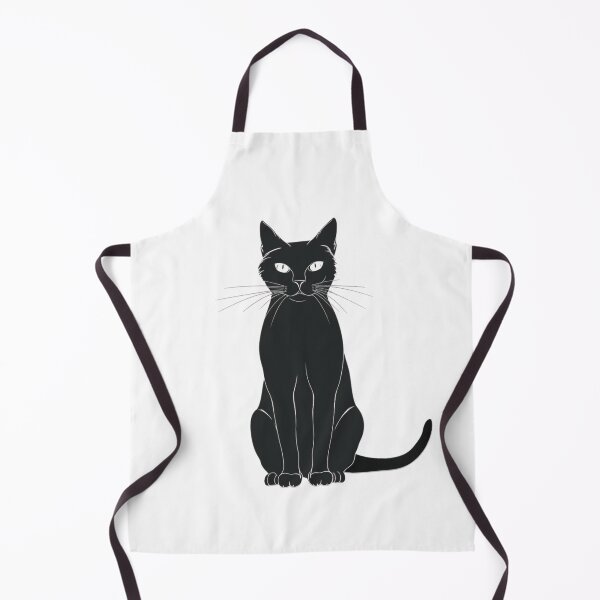 Aperçu de l'œuvre Art de chat noir créée et vendue par OtterComforts.
