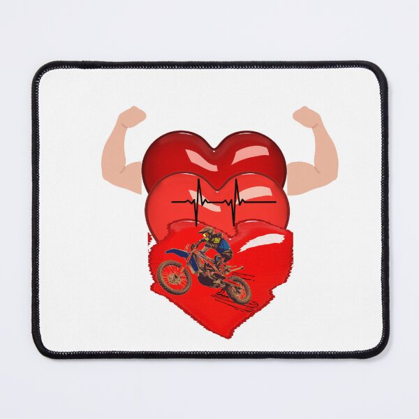 Item preview, Dirt Bike Heartbeat designed and sold by Eman4design.