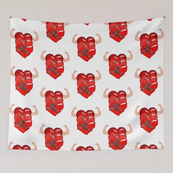 Item preview, Dirt Bike Heartbeat  designed and sold by Eman4design.