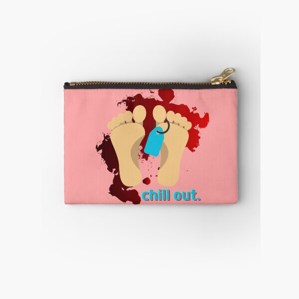 Item preview, Chill Out forensic autopsy sticker designed and sold by SceneOfTheCrime.