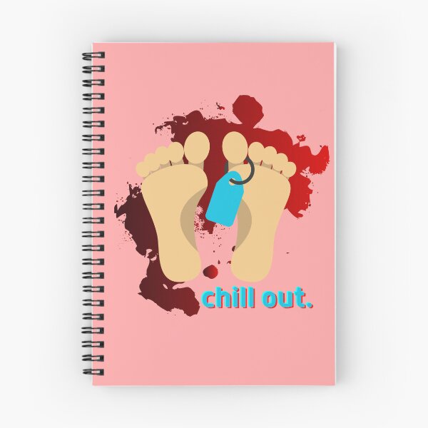 Item preview, Chill Out forensic autopsy sticker designed and sold by SceneOfTheCrime.