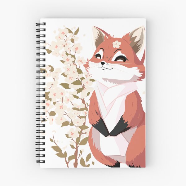 Item preview, Spring Blossom Red Fox Enjoy the Sunshine | Half Body Length designed and sold by Moyanana.