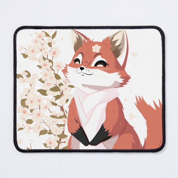Item preview, Spring Blossom Red Fox Enjoy the Sunshine | Half Body Length designed and sold by Moyanana.