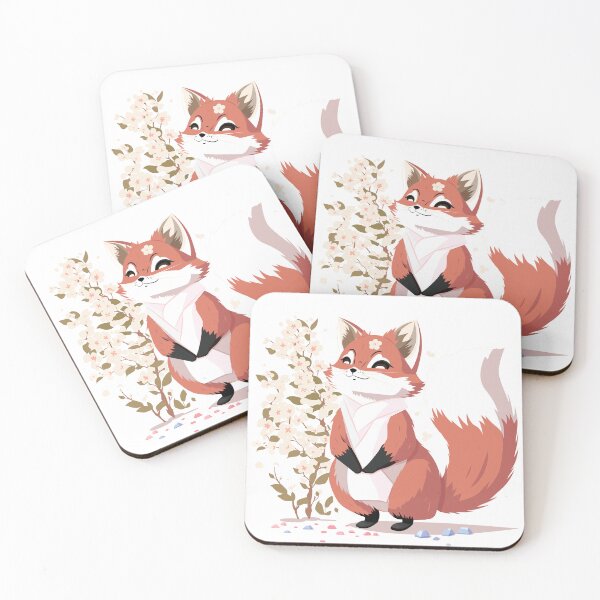 Item preview, Spring Blossom Red Fox Enjoy the Sunshine | Half Body Length designed and sold by Moyanana.