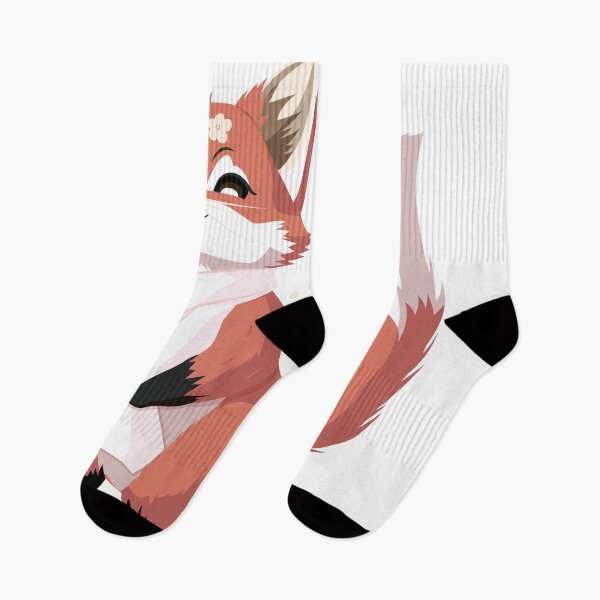 Item preview, Spring Blossom Red Fox Enjoy the Sunshine | Half Body Length designed and sold by Moyanana.