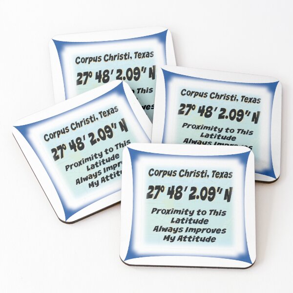 Item preview, Corpus Christi Coordinates designed and sold by JamesKentRidley.