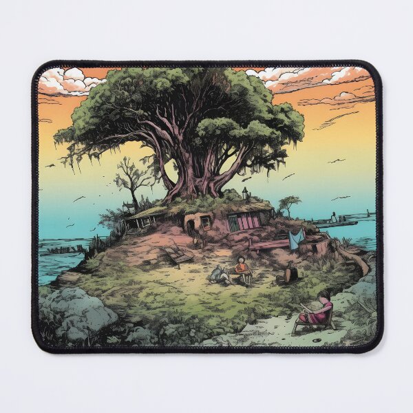 Item preview, Landscape, living on abondend island designed and sold by Nico Riemer.
