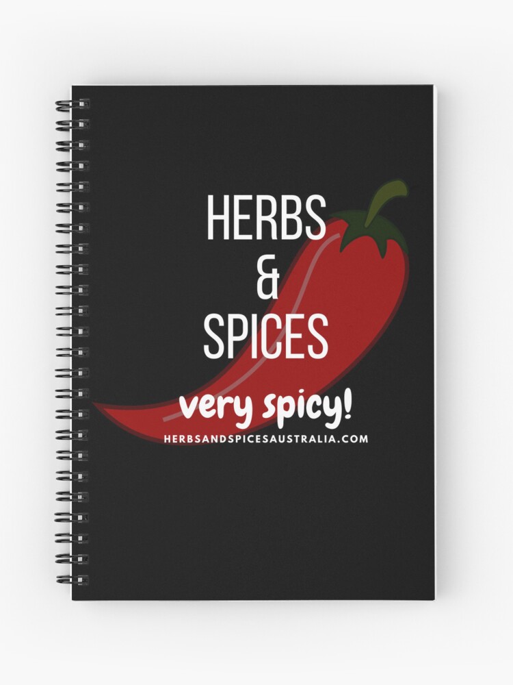 Thumbnail 1 of 3, Spiral Notebook, Herbs and Spices Design for Australian audience designed and sold by ScandinavianSt.
