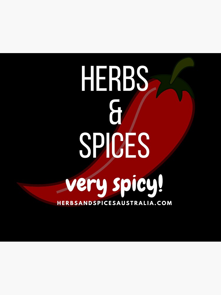 Artwork view, Herbs and Spices Design for Australian audience designed and sold by ScandinavianSt