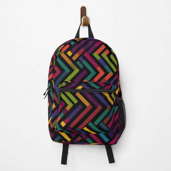 Item preview, Chevron Zigzag Dark Vibrant Pattern designed and sold by dmanalili.