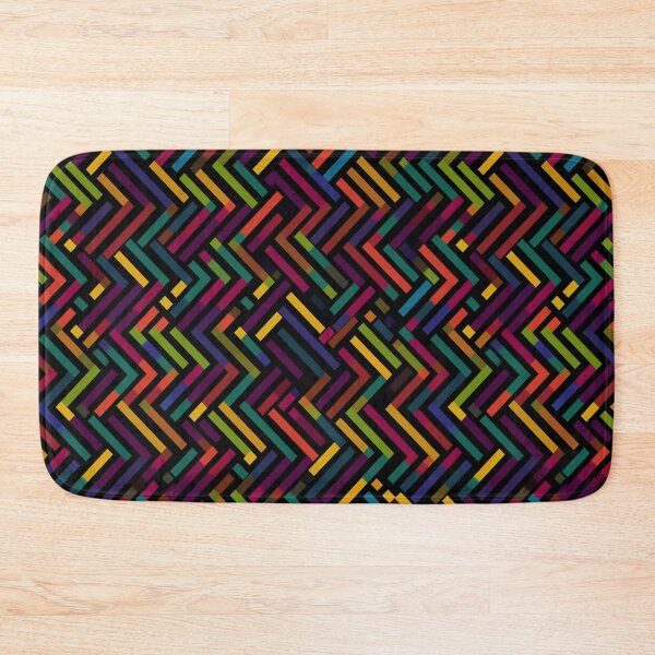 Item preview, Chevron Zigzag Dark Vibrant Pattern designed and sold by dmanalili.