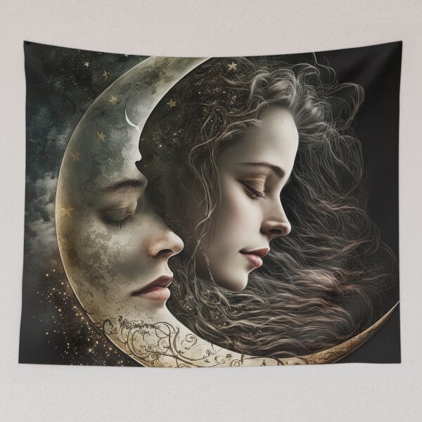 Item preview, The Moon Fairy and the Moon Goddess designed and sold by Juliascutecornr.
