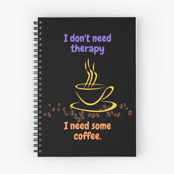 Item preview, I don't need therapy. I need some coffee designed and sold by Tw1nsAIArt.