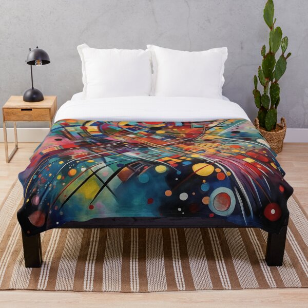 Item preview, Colorful Music Geometric Abstract Painting designed and sold by BluePlanet.